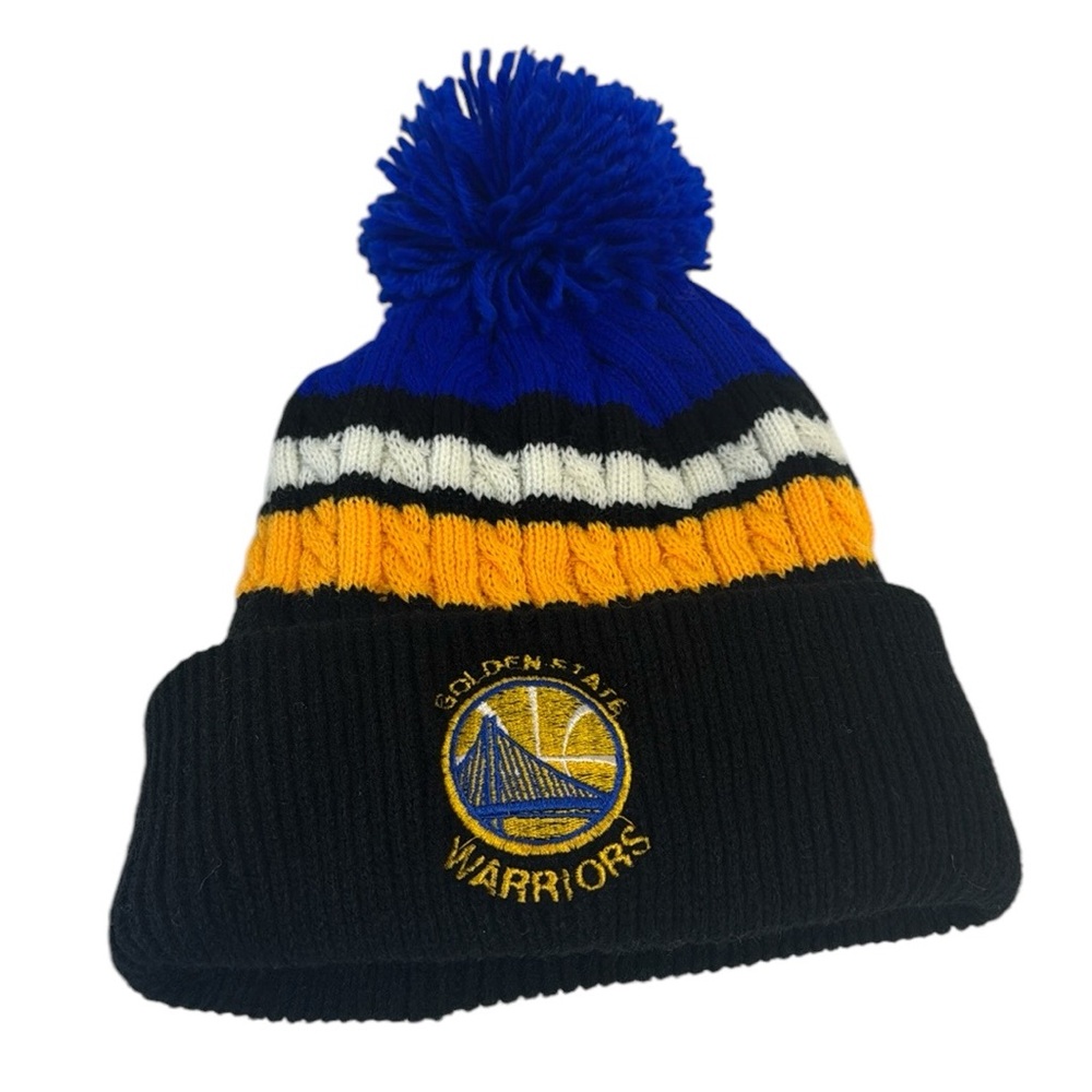 GOLDEN STATE WARRIORS NBA Embroidered Beanie One Size